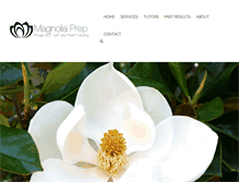 Tablet Screenshot of magnoliaprep.com